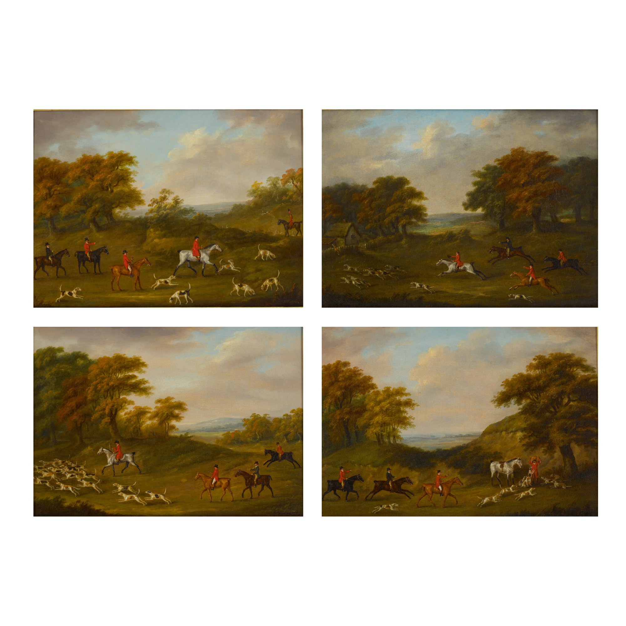 JOHN NOST SARTORIUS | SETTING OUT; TALLY HO!; FULL CRY; AND THE KILL