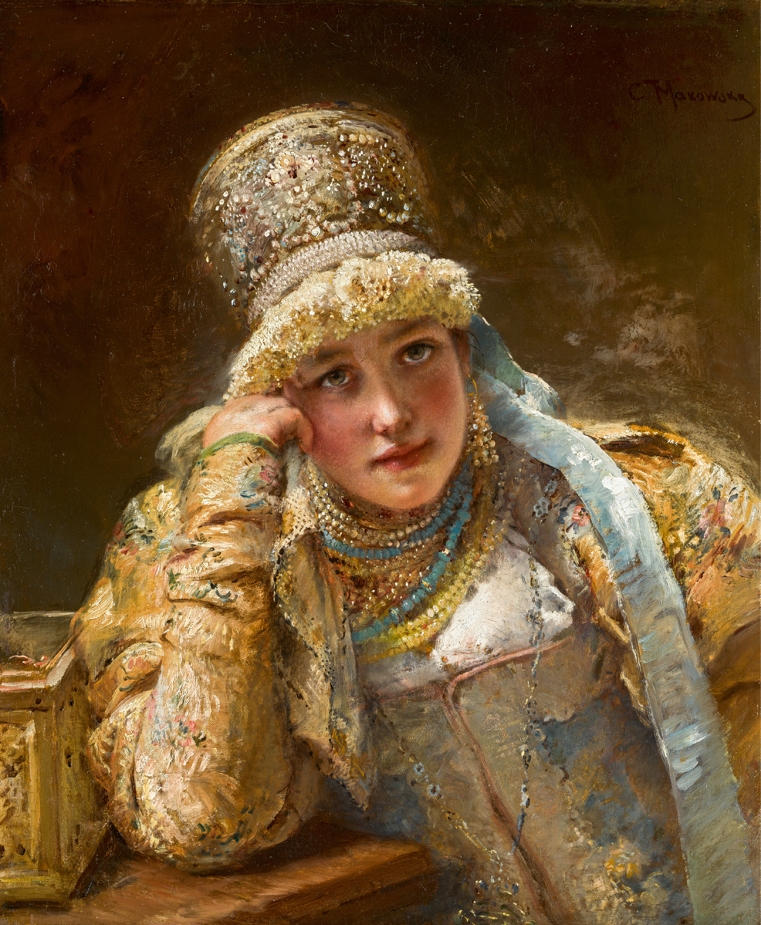 KONSTANTIN EGOROVICH MAKOVSKY |Boyarina
