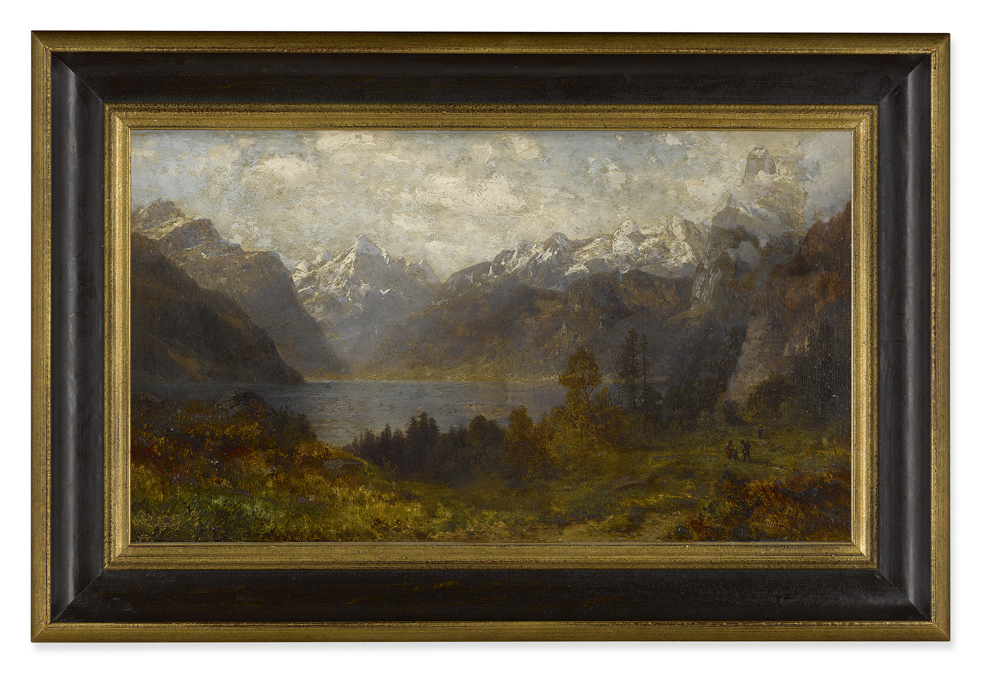 JOSEF SCHOYERER | VIEW OF LAKE LUCERNE, SWITZERLAND