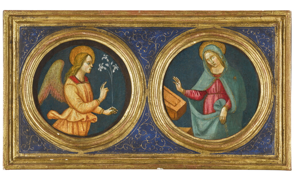 MASTER OF MARRADI | The Madonna Annunciate; The Angel Gabriel